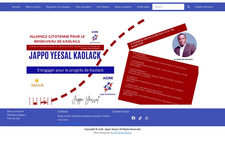 Screenshot of jappoyessal.com
