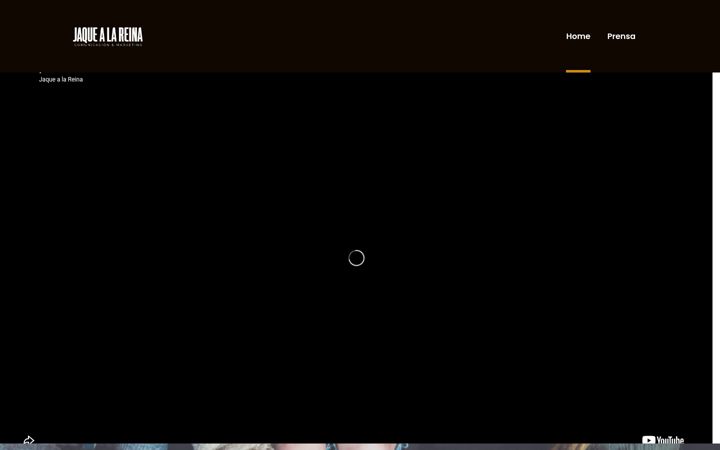 Screenshot of jaquealareina.com