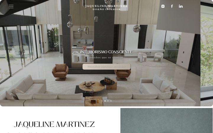 Screenshot of jaquelinemartinez.com