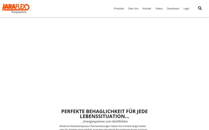 Screenshot of jaraflex.at