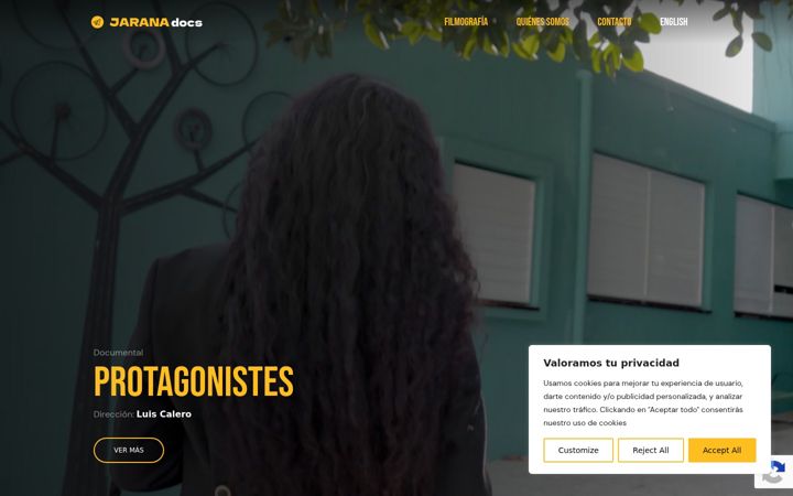 Screenshot of jaranadocs.com