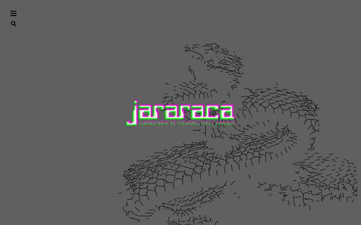Screenshot of jararacalab.org