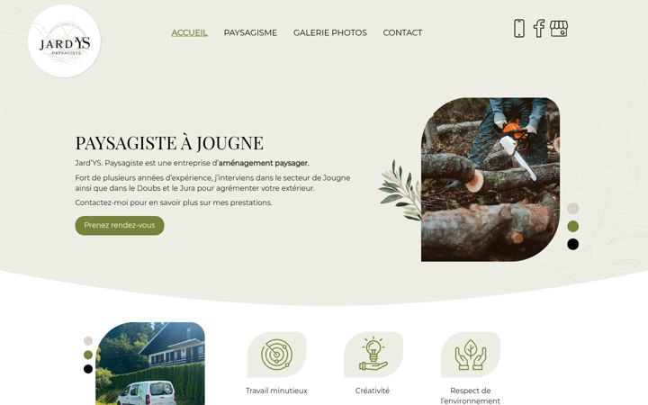 Screenshot of jard-ys-paysagiste.fr