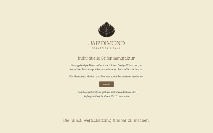Screenshot of jardimond.at