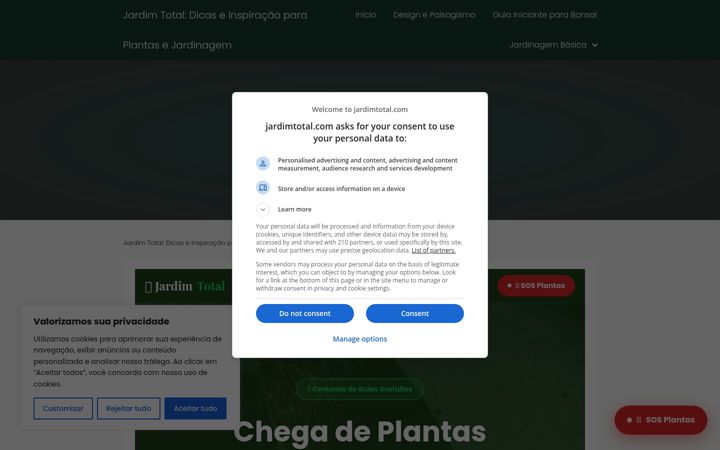 Screenshot of jardimtotal.com