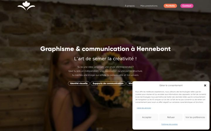 Screenshot of jardin-creatif.fr