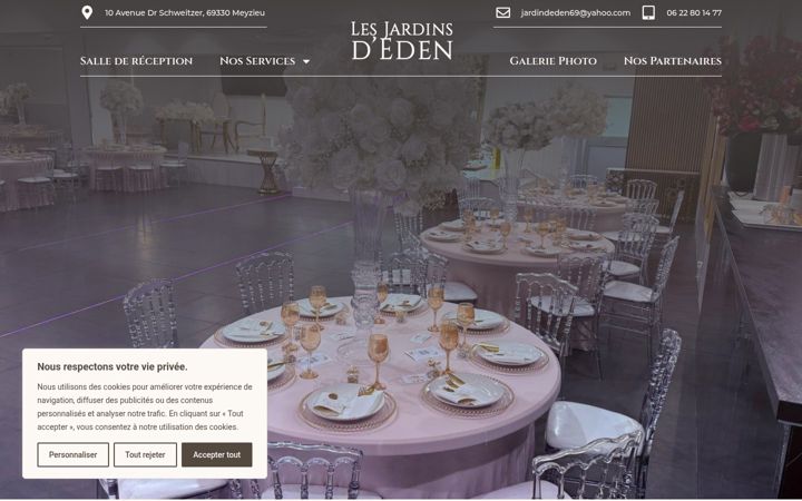 Screenshot of jardin-deden.fr