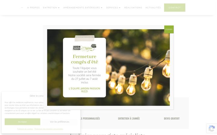 Screenshot of jardin-passion-rizzi.ch