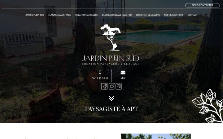 Screenshot of jardin-plein-sud.fr