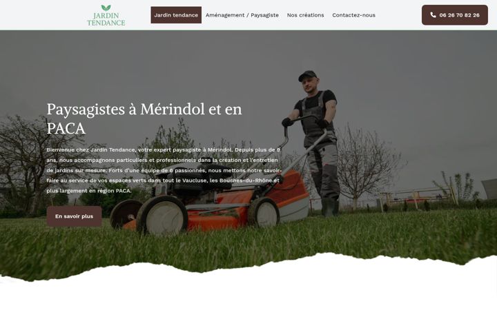 Ekrano kopija jardin-tendance.com