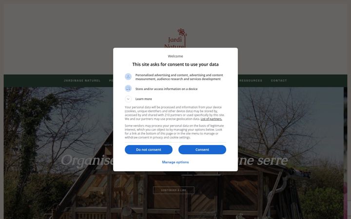 Screenshot of jardinaturel.com
