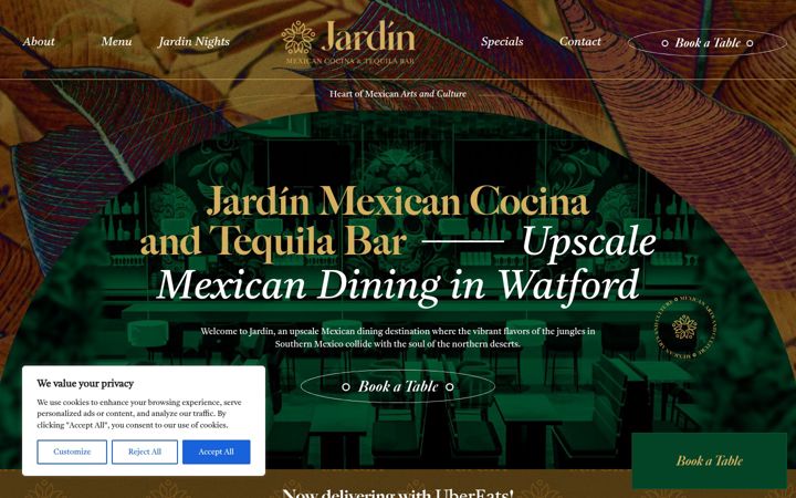 Screenshot of jardincocina.com