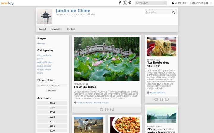 Screenshot of jardindechine.com