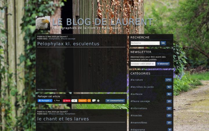Screenshot of jardindelaurent.net