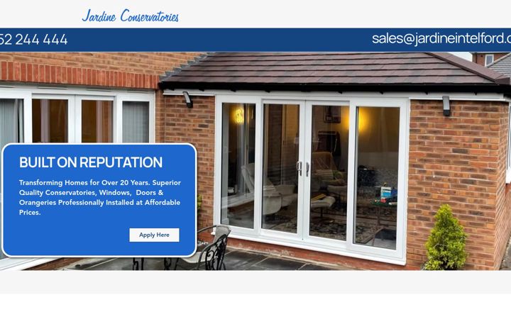Screenshot of jardineintelford.co.uk