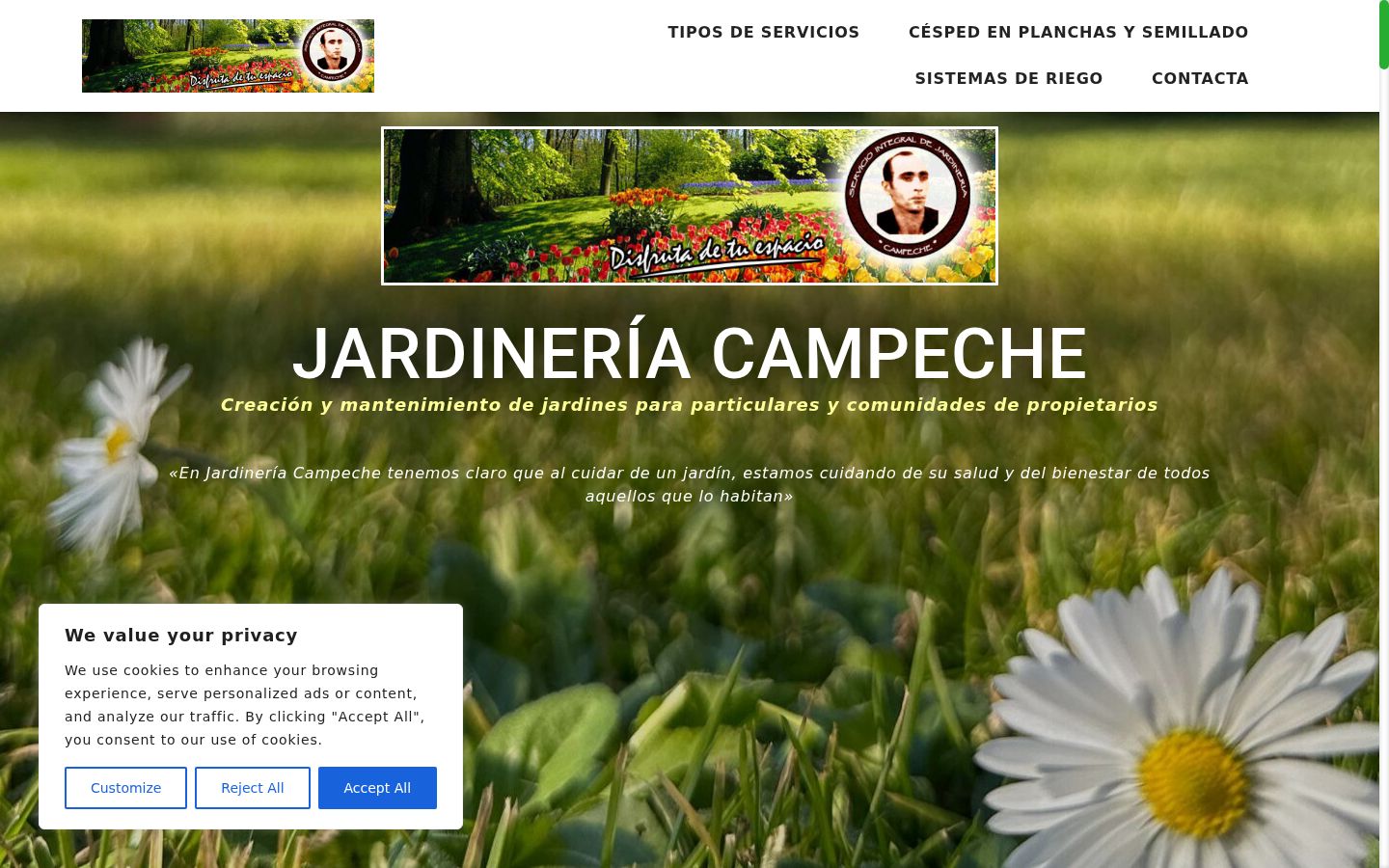 Screenshot tal-banner tal-kunsens muri qabel kwalunkwe interazzjoni