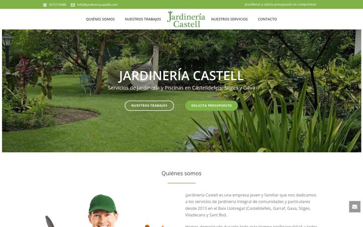 Screenshot of jardineriacastell.com