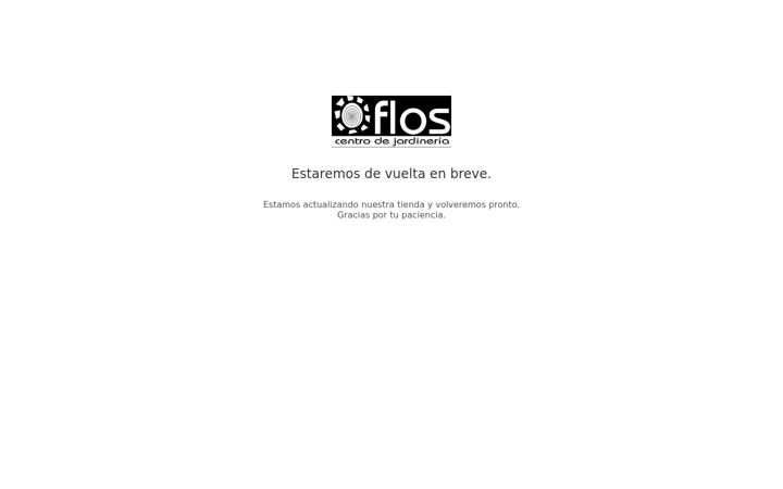 Screenshot of jardineriaflos.com