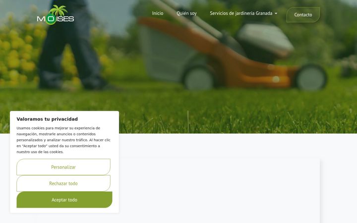 Screenshot of jardineriagranada.es