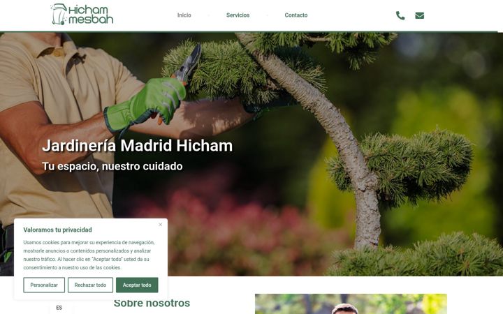 Screenshot of jardineriamadridhicham.com