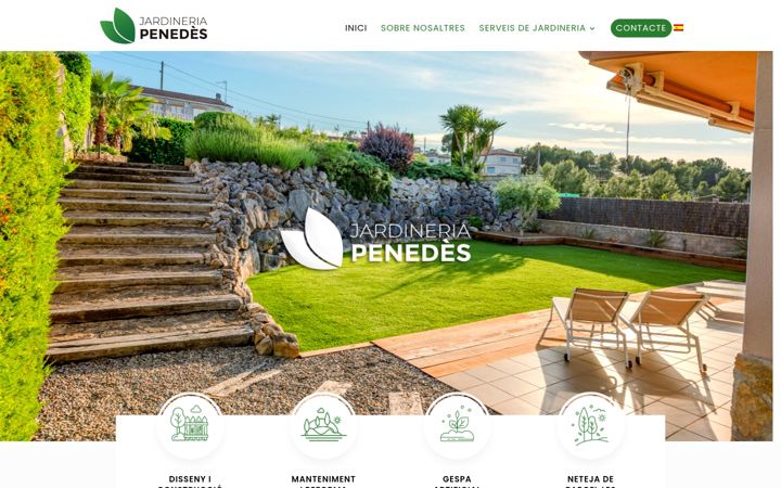 Screenshot of jardineriapenedes.com