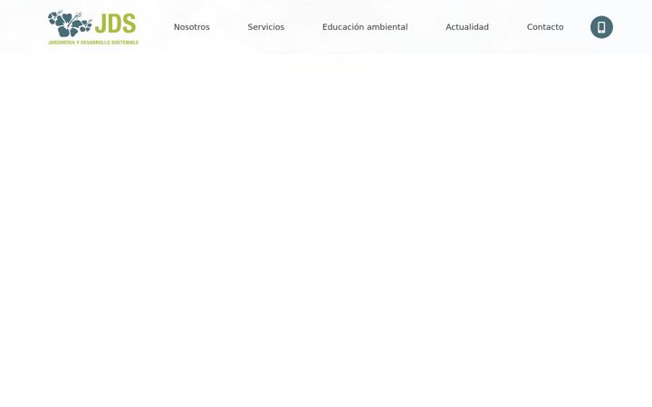 Screenshot of jardineriaydesarrollosostenible.com