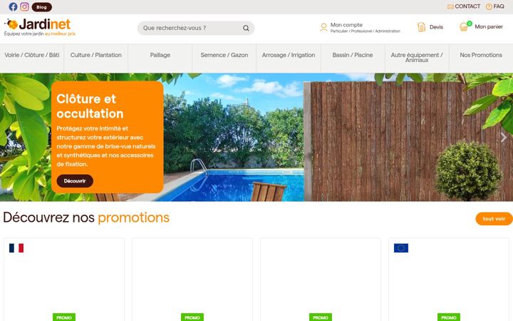 Screenshot di jardinet.fr