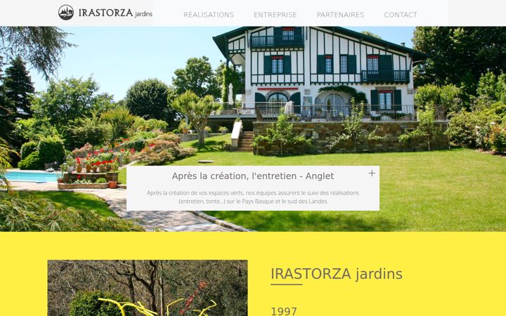 Screenshot of jardinier-pays-basque.com