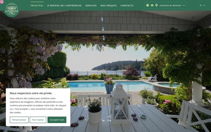 Screenshot of jardinierpro.fr