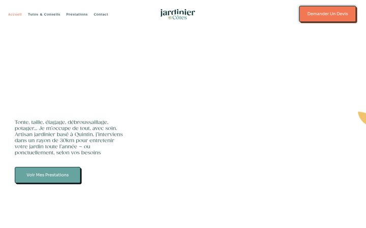 Screenshot of jardiniersdescotes.fr