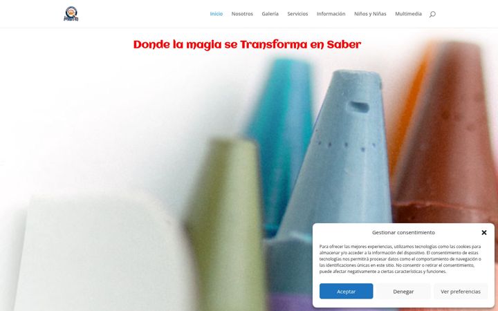Screenshot of jardininfantilmerlin.com