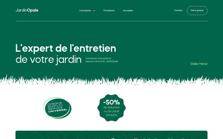 Screenshot of jardinopale.com