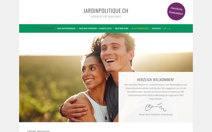 Screenshot of jardinpolitique.ch