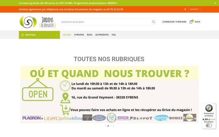 Screenshot of jardins-alternatifs-grenoble.com