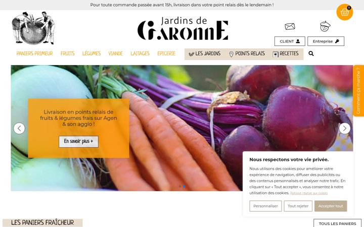Screenshot of jardins-de-garonne.fr