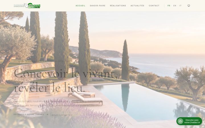Screenshot of jardinsconceptmonaco.com