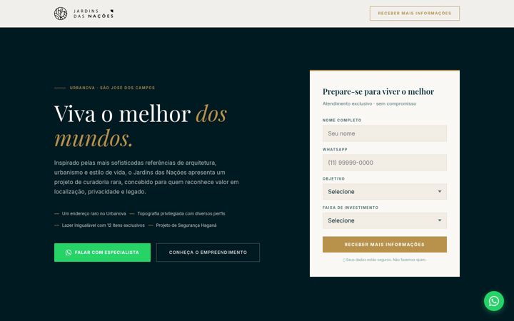 Screenshot of jardinsdasnacoes.com.br