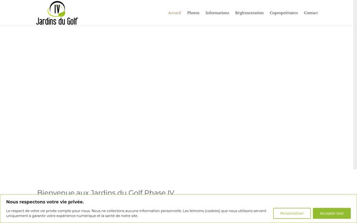 Screenshot of jardinsdugolf4.com