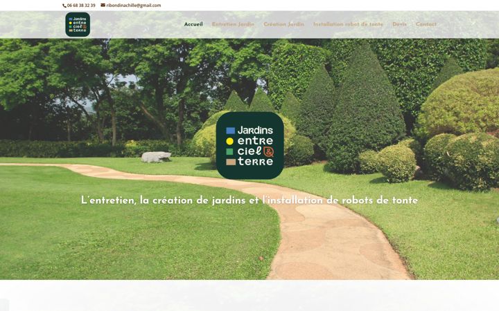 Screenshot of jardinsentrecieletterre.fr