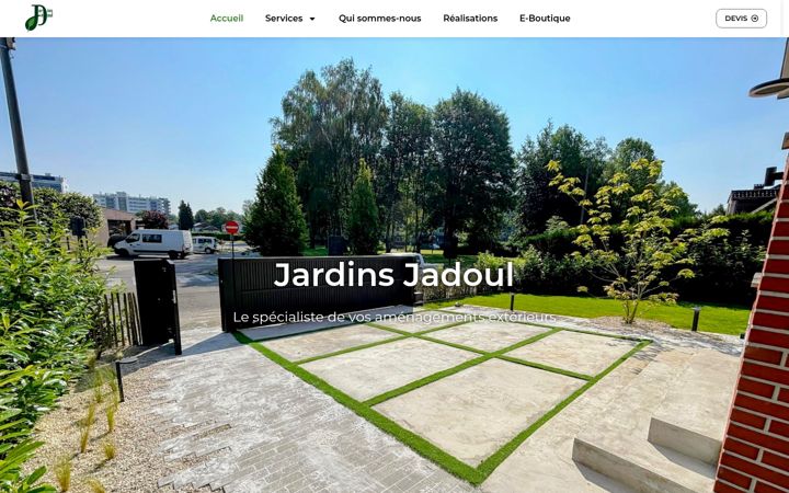 Screenshot of jardinsjadoul.be