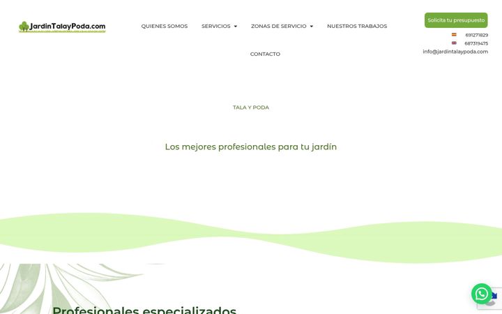 Screenshot of jardintalaypoda.com