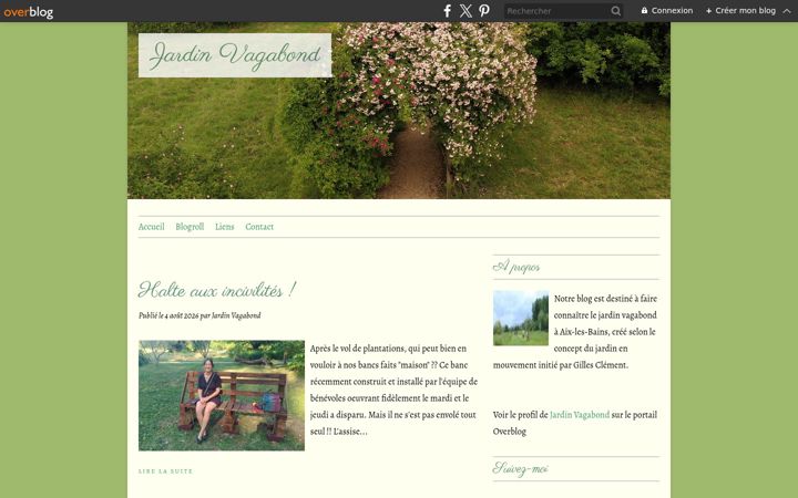 Screenshot of jardinvagabond73.com