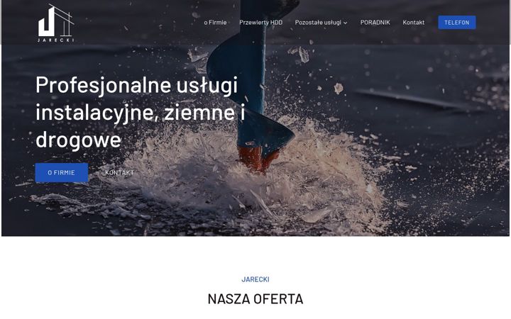 Skærmbillede af jareckiteam.pl