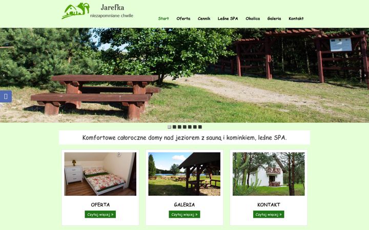 Screenshot of jarefka.pl