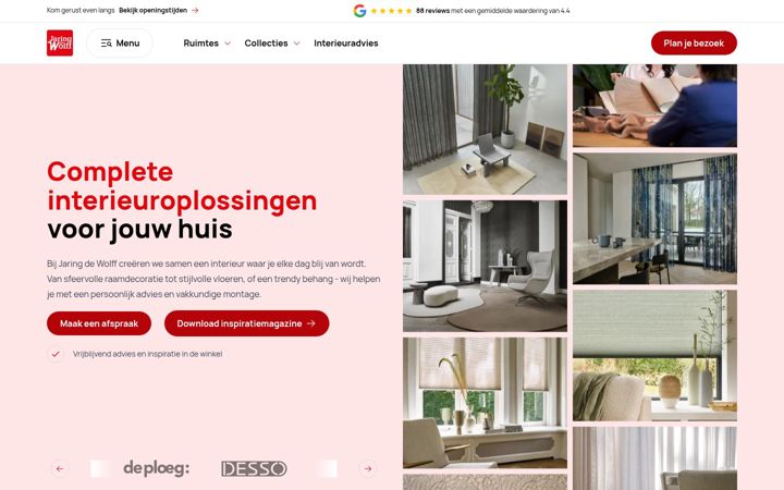 Screenshot of jaring-instyle.nl