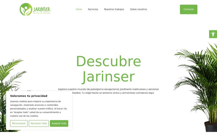 Screenshot of jarinser.es