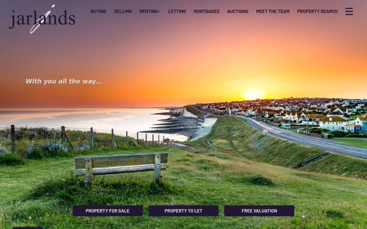 Screenshot of jarlands.com
