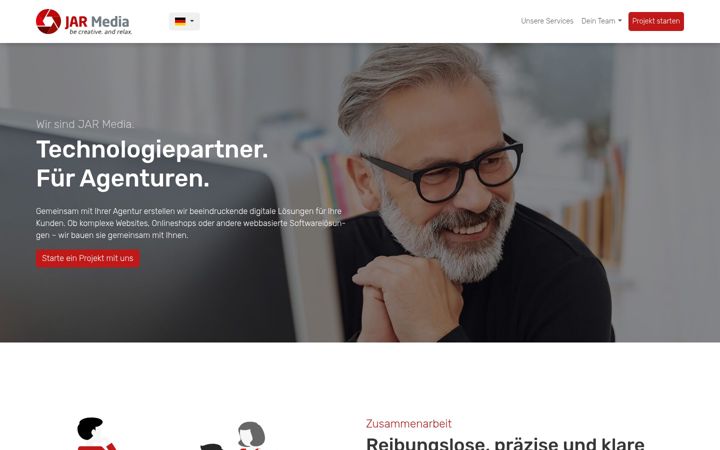 Screenshot of jarmedia.de