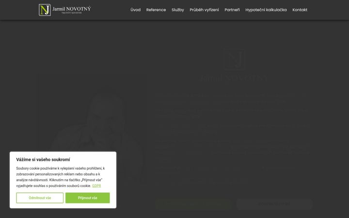 Screenshot of jarmilnovotny.cz
