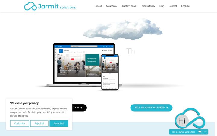 Screenshot of jarmit.com